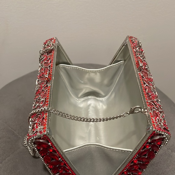 Ruby Red Clutch - Picture 3 of 10